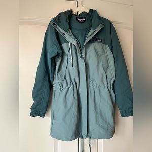 Women’s Patagonia Skyforest Parka Blue Small Like New